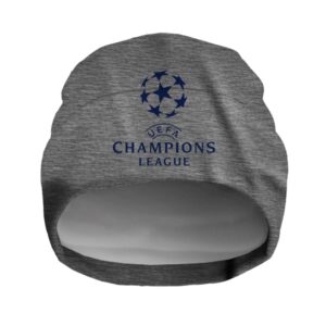 Шапка "Емблема лого Ліга чемпіонів УЄФА футбол" унісекс з принтом ВСІ розміри