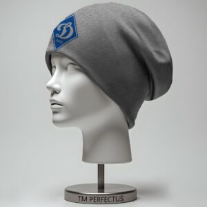 Шапка "Динамо футбольний клуб емблема лого" унісекс з принтом ВСІ розміри