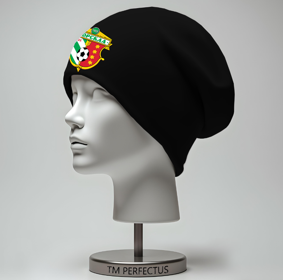 Шапка "Ворскла футбольний клуб емблема лого" унісекс з принтом ВСІ розміри