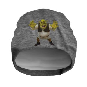 Шапка біні "Шрек мультик" унісекс з принтом ВСІ розміри