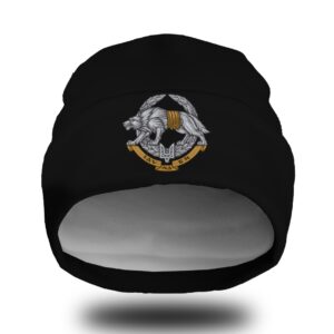 Шапка біні "Тризуб герб України емблема знак ЗСУ ССО" унісекс з принтом ВСІ розміри