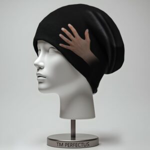 Шапка біні "Прикол з рукою людини" унісекс з принтом ВСІ розміри