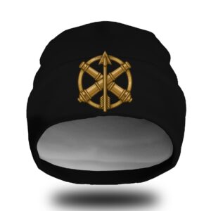 Шапка біні "Повітряні сили емблема знак ЗСУ зенітно ракетні" унісекс з принтом ВСІ розміри