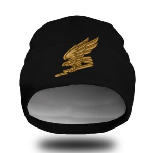 Шапка біні "Повітряні сили емблема знак ЗСУ 1" унісекс з принтом ВСІ розміри