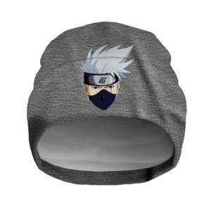 Шапка біні "Наруто аніме" унісекс з принтом ВСІ розміри