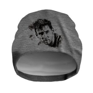 Шапка біні "Ліонель Мессі футбол" унісекс з принтом ВСІ розміри