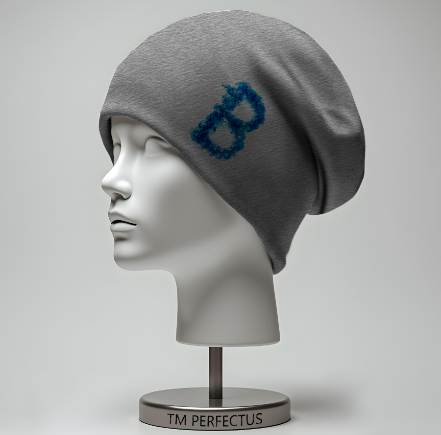 Шапка біні "З літерою В" унісекс з принтом ВСІ розміри