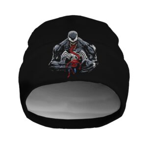Шапка біні "Веном Спайдермен Марвел" унісекс з принтом ВСІ розміри