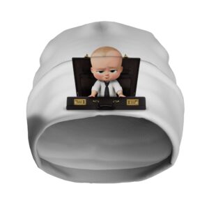 Шапка біні "Бебі Бос малюк мультик 2" унісекс з принтом ВСІ розміри