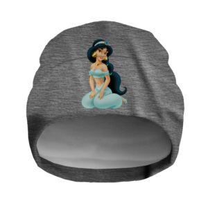 Шапка біні "Аладдін Жасмін мультик 2" унісекс з принтом ВСІ розміри