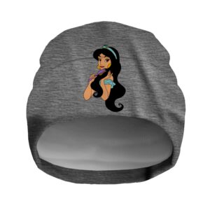 Шапка біні "Аладдін Жасмін мультик" унісекс з принтом ВСІ розміри