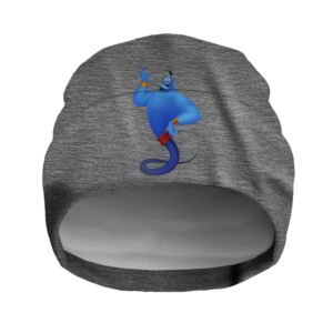 Шапка біні "Аладдін Джин мультик" унісекс з принтом ВСІ розміри