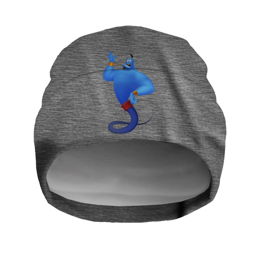 Шапка біні "Аладдін Джин мультик" унісекс з принтом ВСІ розміри