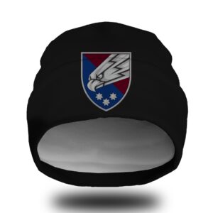 Шапка біні "25 ОДШБ емблема знак ЗСУ" унісекс з принтом ВСІ розміри