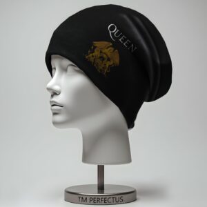 Шапка "Queen квін музичний рок гурт лого емблема метал 1" унісекс з принтом ВСІ розміри