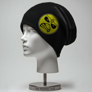 Шапка "Iron Maiden Айрон Мейден музичний рок гурт лого емблема метал" унісекс з принтом ВСІ розміри