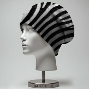 Шапка біні Текстура шкіри шерсть вовна зебри тварини Всі розміри Всі сезони