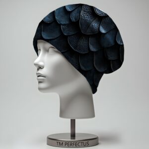 Шапка біні Текстура шкіри дракона Всі розміри Всі сезони