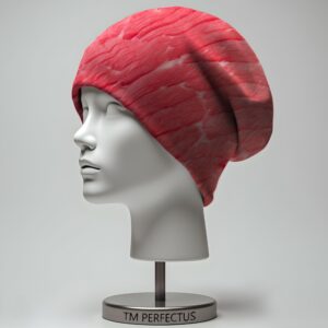 Шапка біні Текстура свіжого сирого м'яса Всі розміри Всі сезони