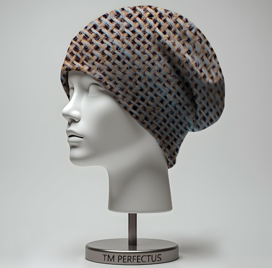 Шапка біні Текстура мішковини мотузки Всі розміри Всі сезони