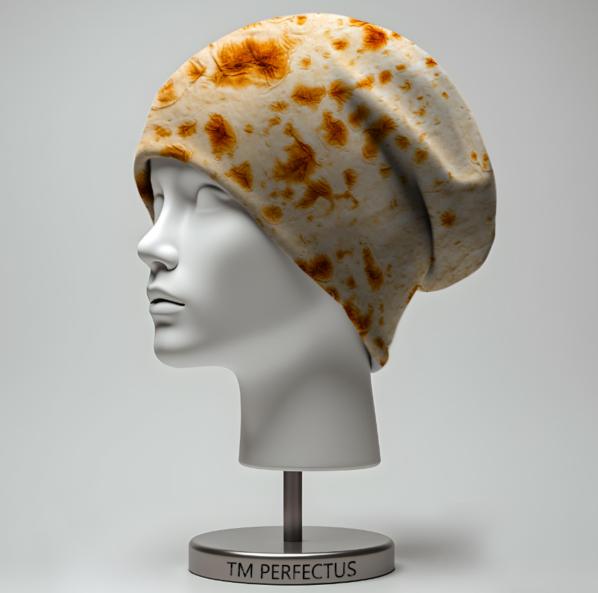 Шапка біні Текстура лавашу лаваш хліб 2 Всі розміри Всі сезони