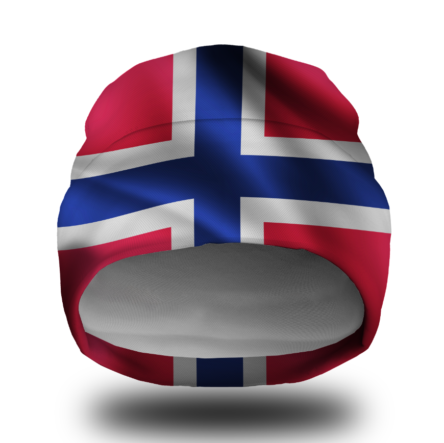 Шапка біні Прапор Норвегії Всі розміри Всі сезони