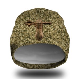 Шапка біні Піксель камуфляж емблема ЗСУ танкові війська Всі розміри Всі сезони