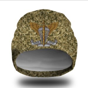 Шапка біні Піксель камуфляж емблема ЗСУ ДШВ Всі розміри Всі сезони