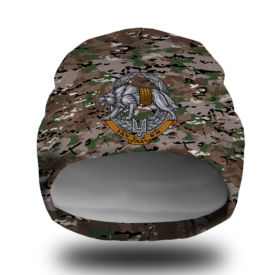 Шапка біні Мультикам камуфляж емблема ССО ЗСУ Всі розміри Всі сезони