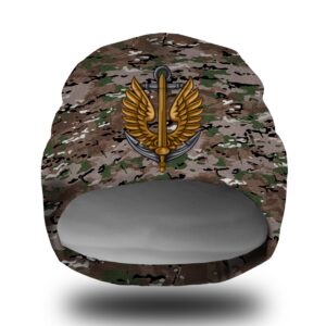 Шапка біні Мультикам камуфляж емблема Морська Піхота ЗСУ 1 Всі розміри Всі сезони