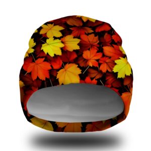 Шапка біні Кленове жовте листя Всі розміри Всі сезони