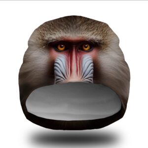 Шапка біні З мордою мавпи погляд Всі розміри Всі сезони