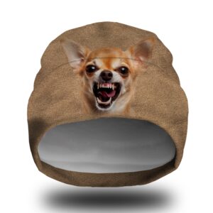 Шапка біні Зла собака песик чіхуахуа Всі розміри Всі сезони