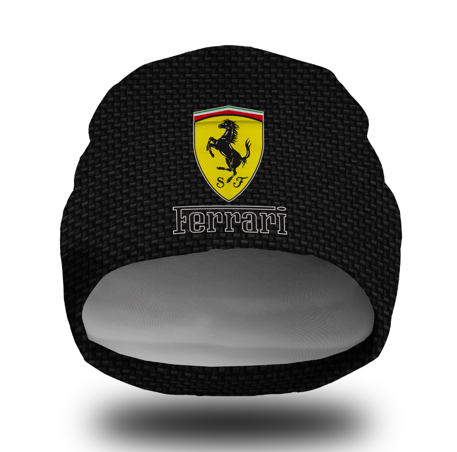 Шапка біні Ferrari Ферарі авто емблема лого знак Всі розміри Всі сезони