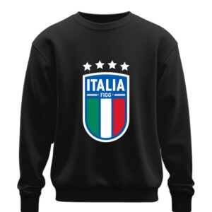 Світшот Збірна Італії з футболу емблема лого футбол оверсайз унісекс ВСІ розміри Преміум тканина