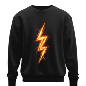 Світшот Блискавка знак оверсайз унісекс ВСІ розміри Преміум тканина