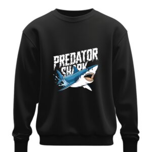 Світшот Акула напис хижак оверсайз унісекс ВСІ розміри Преміум тканина