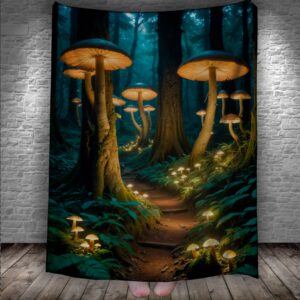 Плед Яскраві казкові гриби 7 150х200 см