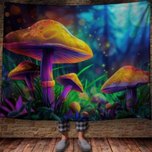 Плед Яскраві казкові гриби 1 150х200 см