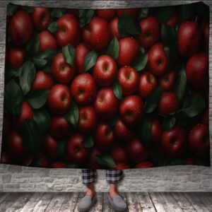 Плед Червоні свіжі яблука 150х200 см