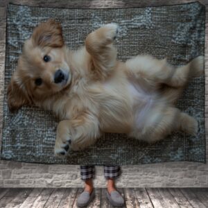 Плед Цуценя маленький песик собака 150х200 см