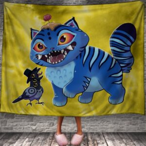 Плед Хантрікс Huntrix Аніме Кейпоп мисливиці на демонів 756 150х200 см