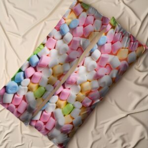 Дакімакура подушка обіймашка Маршмелоу зефірки 40х100 см.