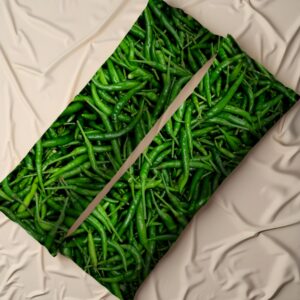 Дакімакура подушка обіймашка Зелений перець чілі 40х100 см.