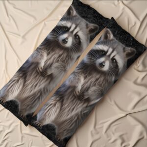 Дакімакура подушка обіймашка Єнот 40х100 см.