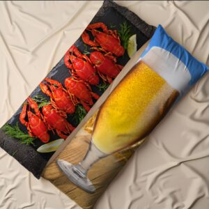 Дакімакура podушка обіймашка Варені раки з пивом 1 40х100 см.