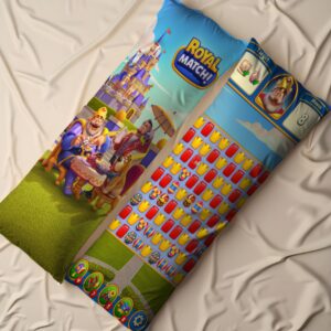 Дакімакура подушка обіймашка Royal Match Роял Матч гра 40х100 см.