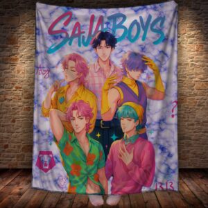 Плед "Хантрікс Huntrix аніме кейпоп мисливиці на демонів 925" 150х200 см