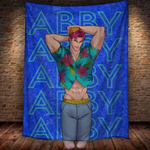 Плед "Хантрікс Huntrix аніме кейпоп мисливиці на демонів 85" 150х200 см