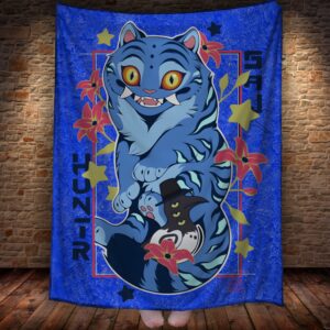 Плед "Хантрікс Huntrix аніме кейпоп мисливиці на демонів 1471" 150х200 см